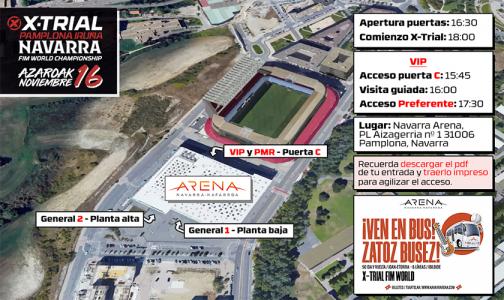 Horarios y accesos